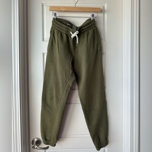 GAP Olive Green Sweatpants